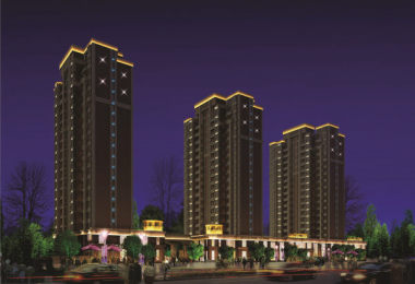 唐山昌隆地产金色雅居亮化工程