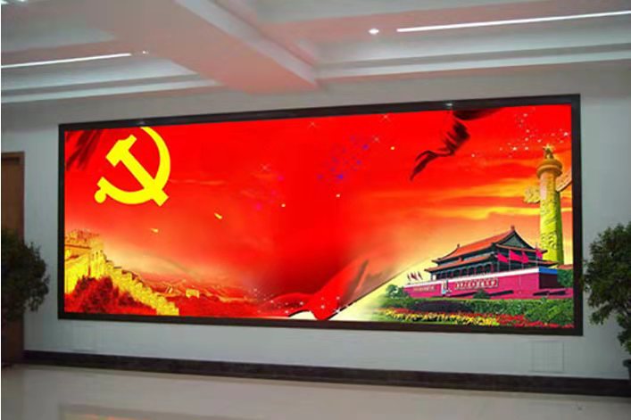 承德市检察院LED显示屏工程图