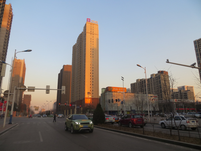 万科地产唐山金域华府LED发光字工程图4