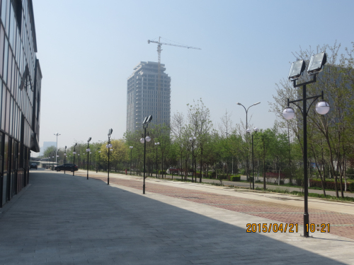 唐山友谊路商务景观照明工程图2