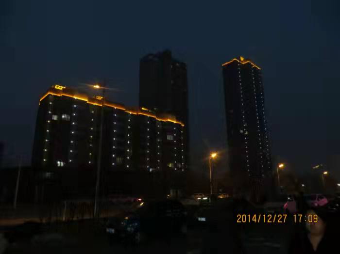 唐山中房地产裕祥园项目亮化工程图2