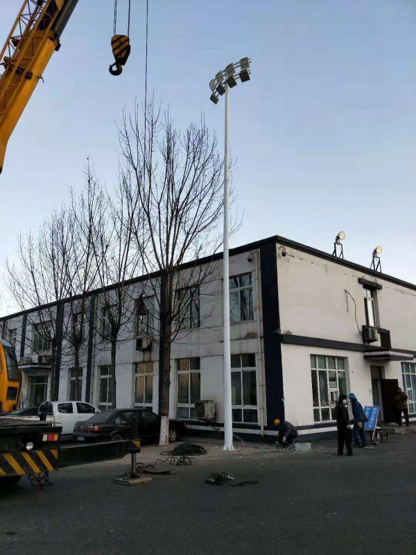 河北唐银钢铁集团广场灯照明工程图1