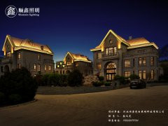 唐山市古冶区金山壹号别墅区亮化设计方案